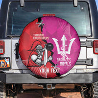 Barbados and Trinbago Cricket Personalized Spare Tire Cover Royals Knight Riders Together - Wonder Print Shop