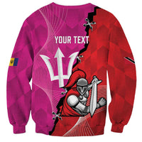Barbados and Trinbago Cricket Personalized Sweatshirt Royals Knight Riders Together - Wonder Print Shop
