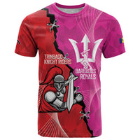Barbados and Trinbago Cricket Personalized T Shirt Royals Knight Riders Together - Wonder Print Shop