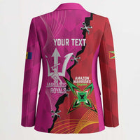 Barbados and Guyana Cricket Personalized Blazer Royals Amazon Warriors Together - Wonder Print Shop