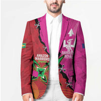 Barbados and Guyana Cricket Personalized Blazer Royals Amazon Warriors Together - Wonder Print Shop