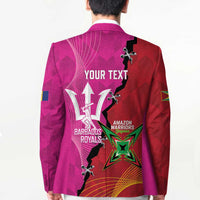 Barbados and Guyana Cricket Personalized Blazer Royals Amazon Warriors Together - Wonder Print Shop
