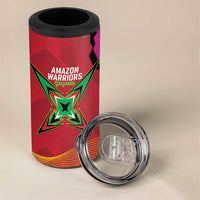 Barbados and Guyana Cricket 4 in 1 Can Cooler Tumbler Royals Amazon Warriors Together - Wonder Print Shop