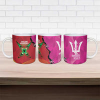 Barbados and Guyana Cricket Ceramic Mug Royals Amazon Warriors Together - Wonder Print Shop