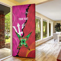 Barbados and Guyana Cricket Personalized Door Cover Royals Amazon Warriors Together - Wonder Print Shop