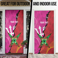 Barbados and Guyana Cricket Personalized Door Cover Royals Amazon Warriors Together - Wonder Print Shop