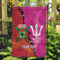 Barbados and Guyana Cricket Personalized Garden Flag Royals Amazon Warriors Together - Wonder Print Shop