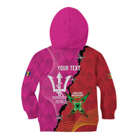 Barbados and Guyana Cricket Personalized Kid Hoodie Royals Amazon Warriors Together - Wonder Print Shop
