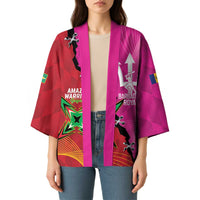 Barbados and Guyana Cricket Personalized Kimono Royals Amazon Warriors Together - Wonder Print Shop