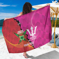 Barbados and Guyana Cricket Personalized Sarong Royals Amazon Warriors Together - Wonder Print Shop