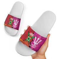 Barbados and Guyana Cricket Personalized Slide Sandals Royals Amazon Warriors Together - Wonder Print Shop