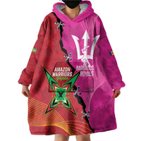 Barbados and Guyana Cricket Personalized Wearable Blanket Hoodie Royals Amazon Warriors Together - Wonder Print Shop