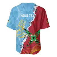 Saint Lucia and Guyana Cricket Personalized Baseball Jersey Kings Amazon Warriors Together - Wonder Print Shop