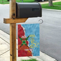 Saint Lucia and Guyana Cricket Personalized Garden Flag Kings Amazon Warriors Together - Wonder Print Shop