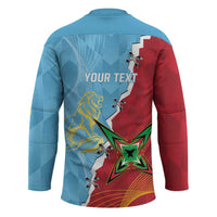 Saint Lucia and Guyana Cricket Personalized Hockey Jersey Kings Amazon Warriors Together - Wonder Print Shop