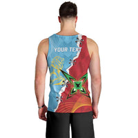 Saint Lucia and Guyana Cricket Personalized Men Tank Top Kings Amazon Warriors Together - Wonder Print Shop
