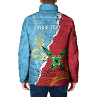 Saint Lucia and Guyana Cricket Personalized Padded Jacket Kings Amazon Warriors Together - Wonder Print Shop