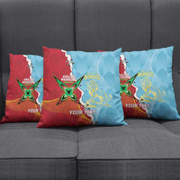 Saint Lucia and Guyana Cricket Personalized Pillow Cover Kings Amazon Warriors Together - Wonder Print Shop