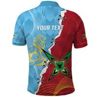 Saint Lucia and Guyana Cricket Personalized Polo Shirt Kings Amazon Warriors Together - Wonder Print Shop