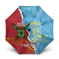 Saint Lucia and Guyana Cricket Personalized Umbrella Kings Amazon Warriors Together - Wonder Print Shop
