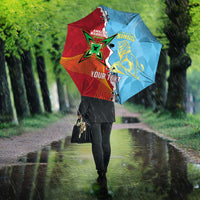 Saint Lucia and Guyana Cricket Personalized Umbrella Kings Amazon Warriors Together - Wonder Print Shop