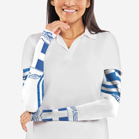 Greece Ohi Day Arm Sleeves Hellas Coat Of Arms Greek Pattern - Wonder Print Shop