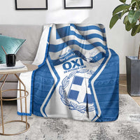 Greece Ohi Day Blanket Hellas Coat Of Arms Greek Pattern - Wonder Print Shop