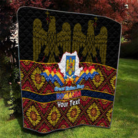 Personalised Romania Great Union Day Quilt Ziua Marii Uniri 105th Anniversary - Wonder Print Shop