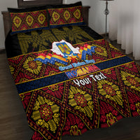 Personalised Romania Great Union Day Quilt Bed Set Ziua Marii Uniri 105th Anniversary - Wonder Print Shop
