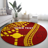 personalised-fiji-rotuma-round-carpet-fijian-tapa-pattern
