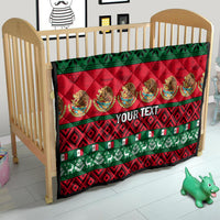 Personalised Mexico Christmas Quilt Feliz Navidad Mexican Pattern - Wonder Print Shop