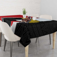 Uganda Rugby Custom Tablecloth Go Cranes - African Pattern - Wonder Print Shop