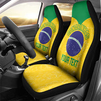 Custom Brasil Volleyball Car Seat Cover Vai Canarinhos!