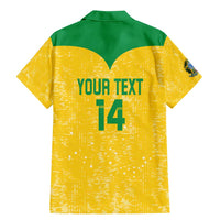 Custom Brasil Volleyball Family Matching Mermaid Dress and Hawaiian Shirt Vai Canarinhos!