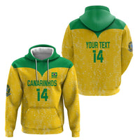 Custom Brasil Volleyball Hoodie Vai Canarinhos!