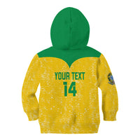 Custom Brasil Volleyball Kid Hoodie Vai Canarinhos!