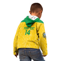 Custom Brasil Volleyball Kid Hoodie Vai Canarinhos!