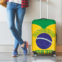 Custom Brasil Volleyball Luggage Cover Vai Canarinhos!