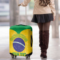 Custom Brasil Volleyball Luggage Cover Vai Canarinhos!