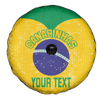 Custom Brasil Volleyball Spare Tire Cover Vai Canarinhos! - Wonder Print Shop