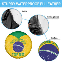 Custom Brasil Volleyball Spare Tire Cover Vai Canarinhos! - Wonder Print Shop