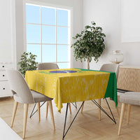 Custom Brasil Volleyball Tablecloth Vai Canarinhos! - Wonder Print Shop