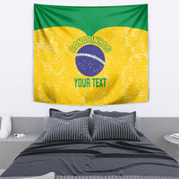 Custom Brasil Volleyball Tapestry Vai Canarinhos! - Wonder Print Shop