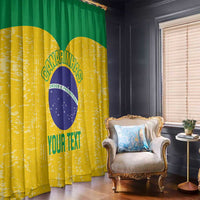 Custom Brasil Volleyball Window Curtain Vai Canarinhos! - Wonder Print Shop