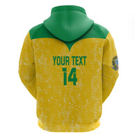 Custom Brasil Volleyball Zip Hoodie Vai Canarinhos! - Wonder Print Shop