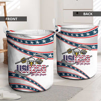 Hockey United States 250th Anniversary Laundry Basket USA Semiquincentennial We The People