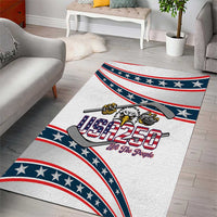 Hockey United States 250th Anniversary Area Rug USA Semiquincentennial We The People