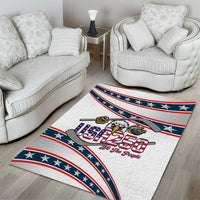 Hockey United States 250th Anniversary Area Rug USA Semiquincentennial We The People