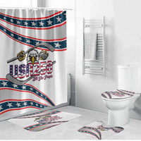 Hockey United States 250th Anniversary Bathroom Set USA Semiquincentennial We The People