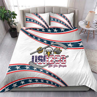 Hockey United States 250th Anniversary Bedding Set USA Semiquincentennial We The People
